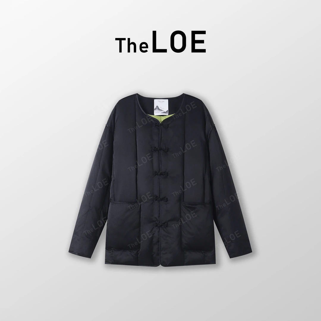 TheLOE/山水有致·高净值新中式」桑蚕丝90白鹅绒外套#11.17W-G1105