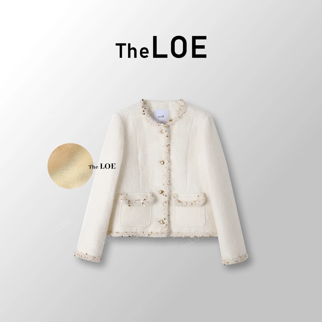TheLOE/【鎏金白香】古巴高定系列重工手工坊香风外套#11.18W-G3425
