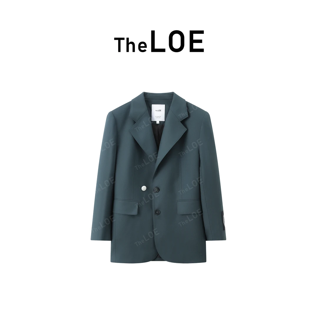 TheLOE/定制三个月 百分绵羊毛 廓形西装外套#08.20W-G1010