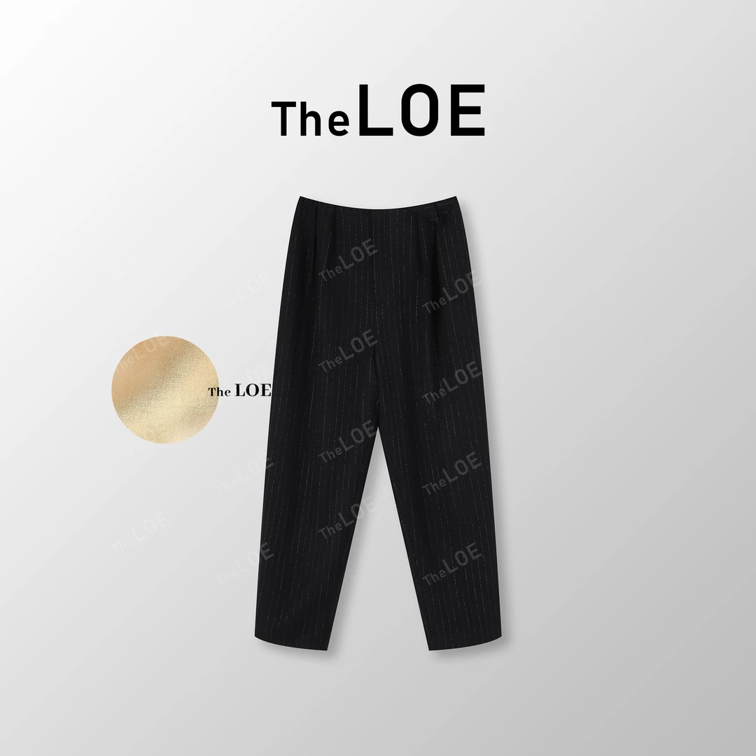 TheLOE/【精英西裤】定织料 摩登时尚感通勤小黑裤#07.31K-G2296