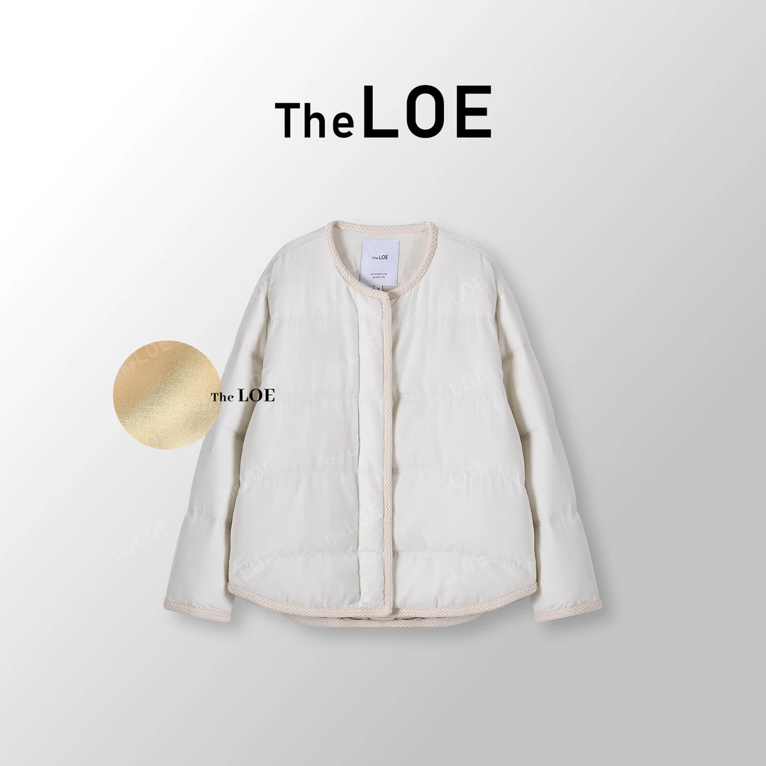 TheLOE/【真丝云柔白老钱鹅绒服】90白鹅绒鹅绒服 #11.06W-G3428