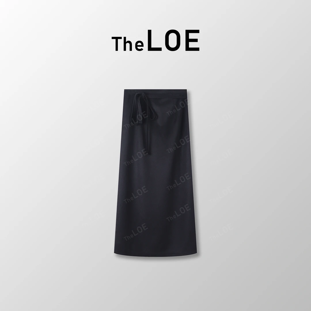 TheLOE/臻选定织羊毛巨好穿系带港风半身裙#12.30Q-G1150