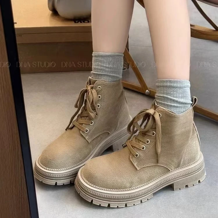 2024新款气质百搭潮流女款休闲马丁靴A/CSDD/5262-1