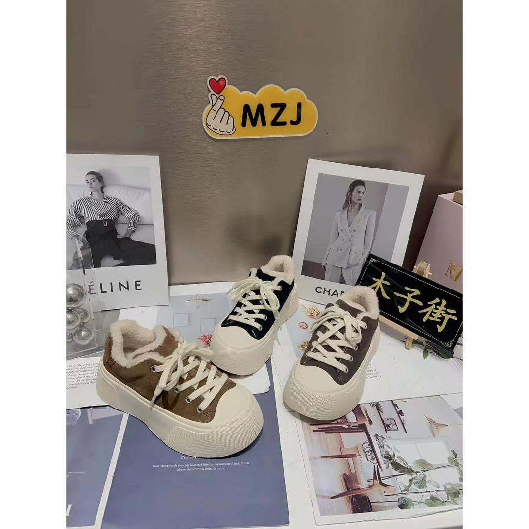新款气质休闲百搭女士{大棉}休闲鞋A/MZJ/57-631