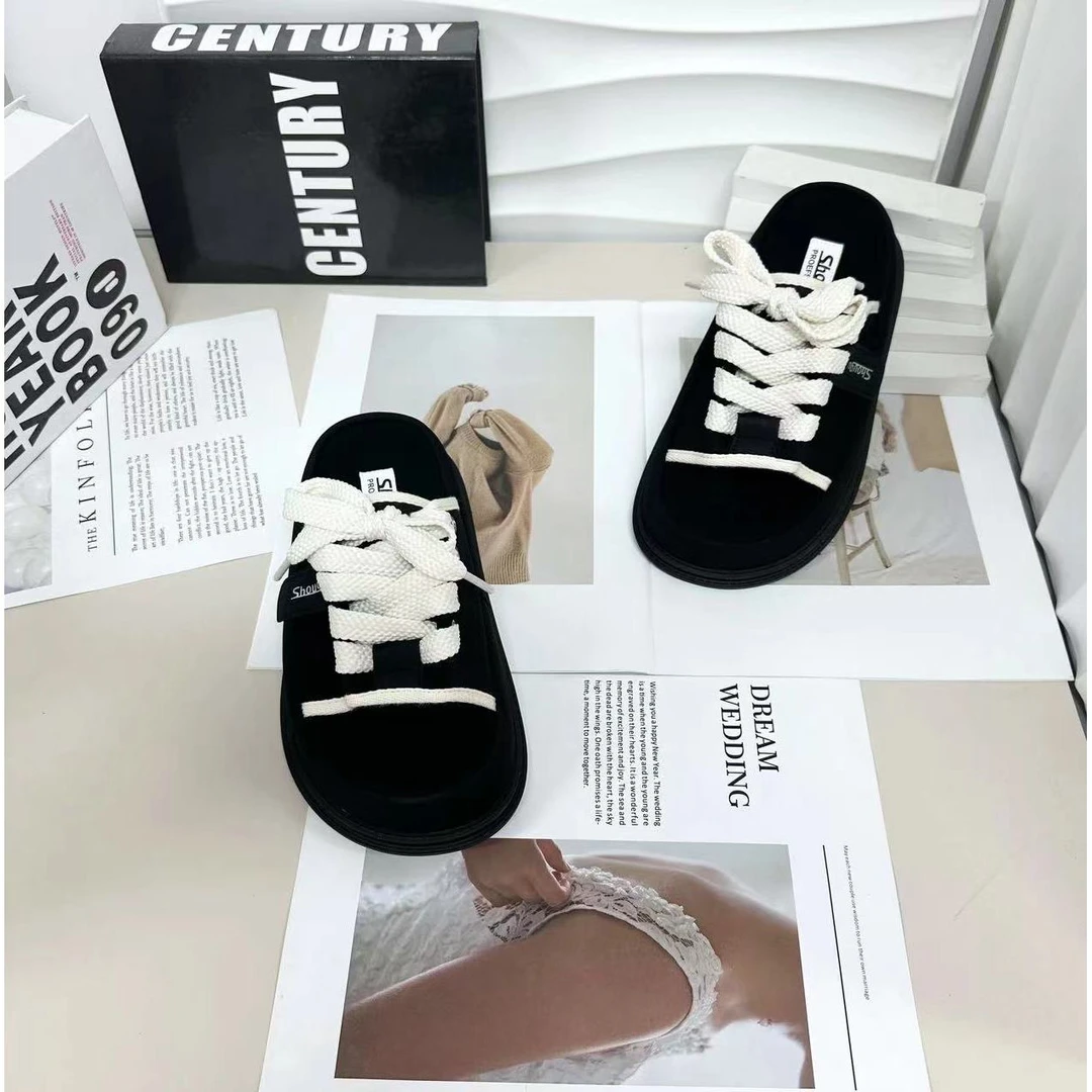 新款休闲百搭女款拖鞋/SG/H-3355