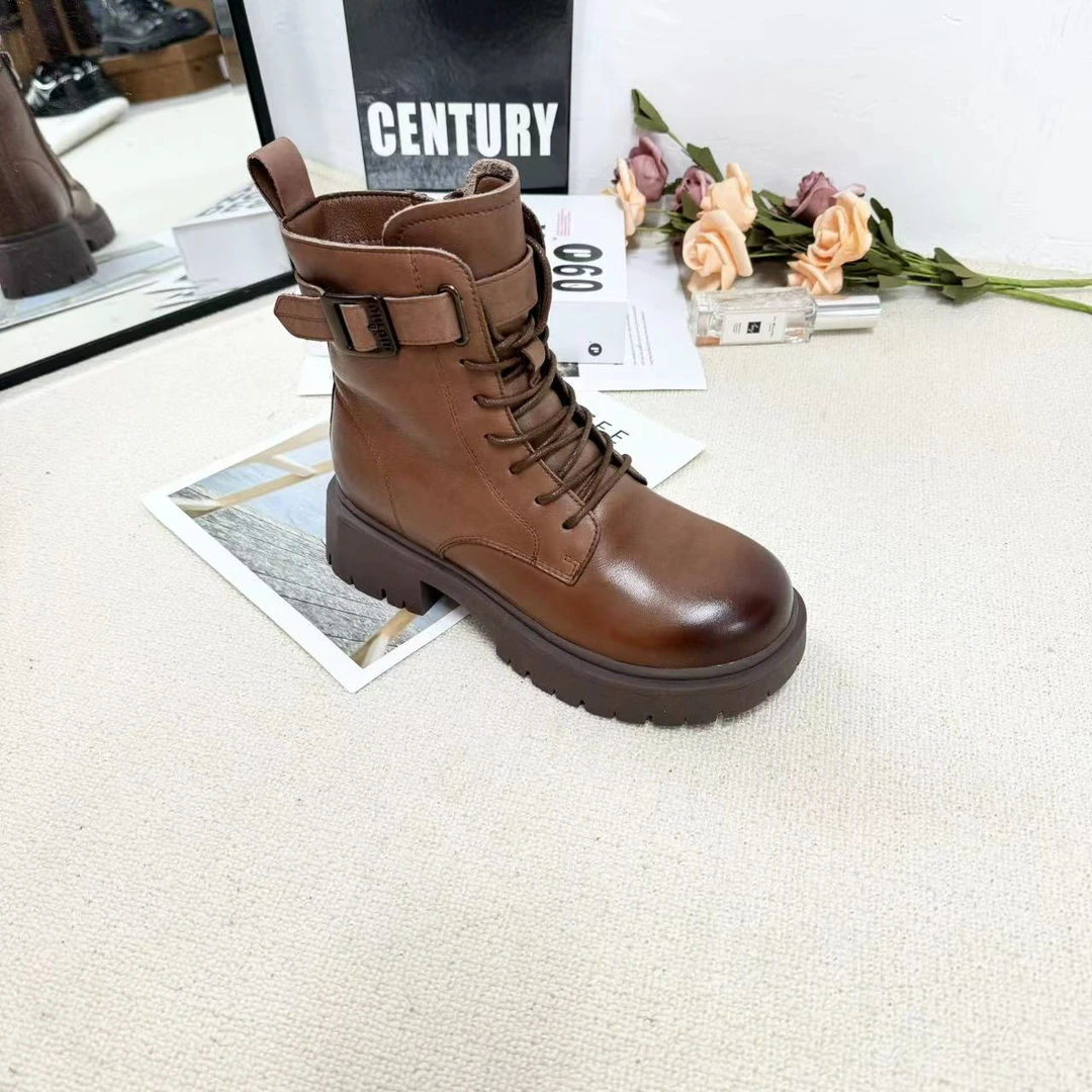 新款气质休闲百搭女士短靴/FR/71269Y