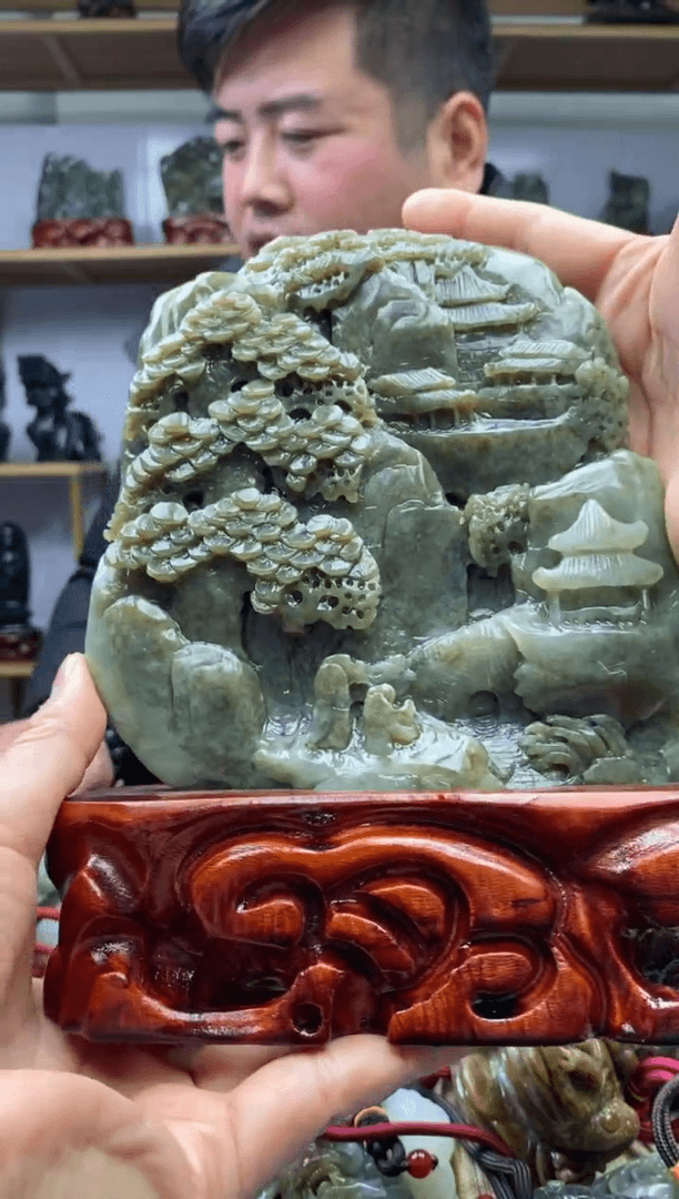 【闪购商品】和田玉摆件未镶嵌1