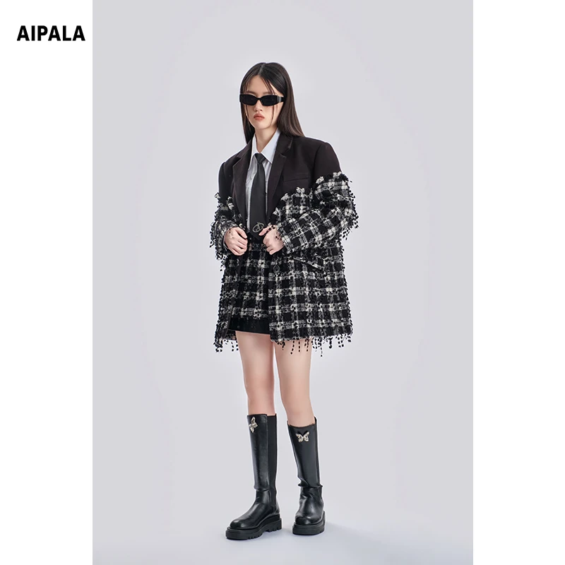 【黄蓉推荐】艾帕拉AIPALA时尚休闲西装外套1D0112
