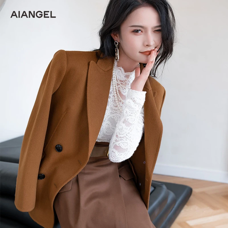 【小余专属】中款呢料大衣726001