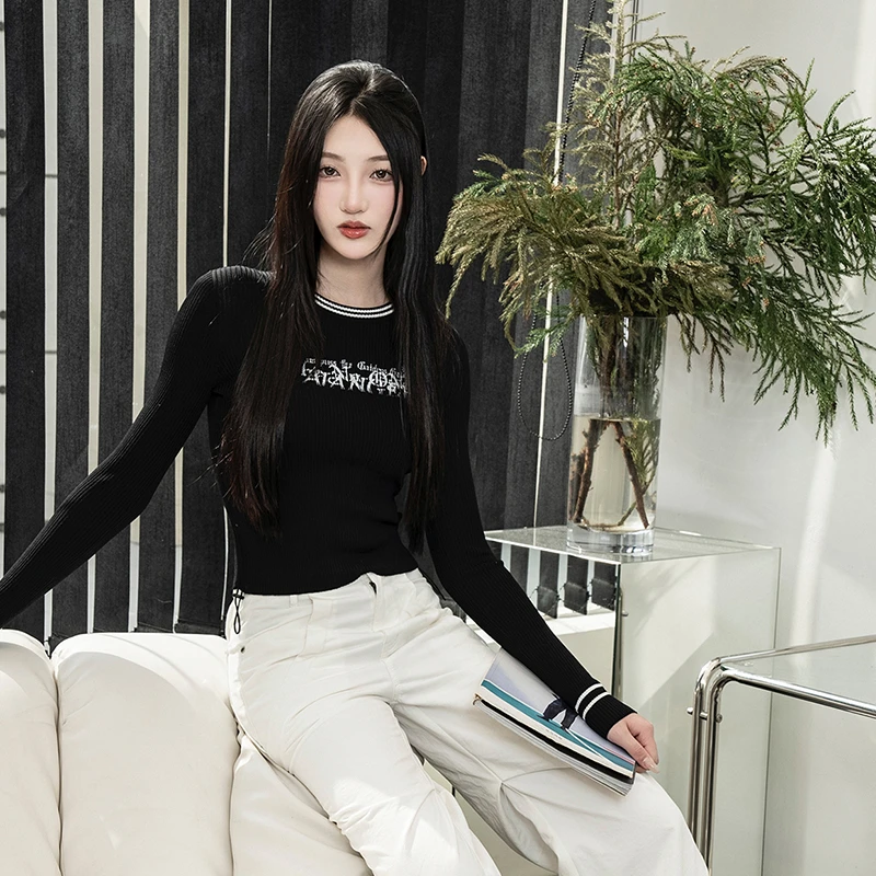 【小余专属】简约清新毛织上衣841152