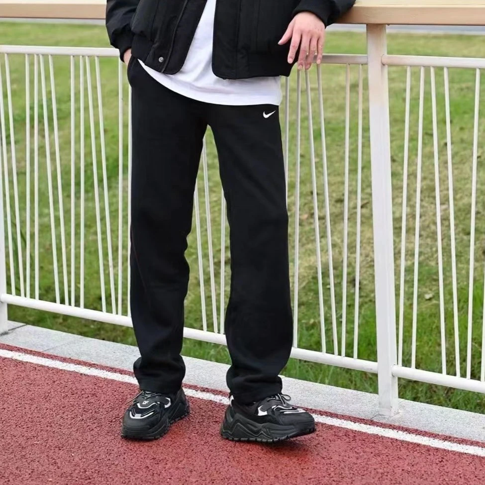 Nike/耐克2023年新款中性加绒运动休闲舒适直筒长裤 623455-010