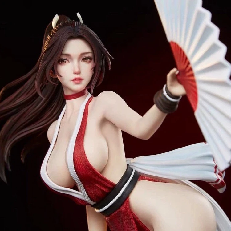 【现货】美少女手办  不知火舞 红装版  黑装版  手办模型摆件