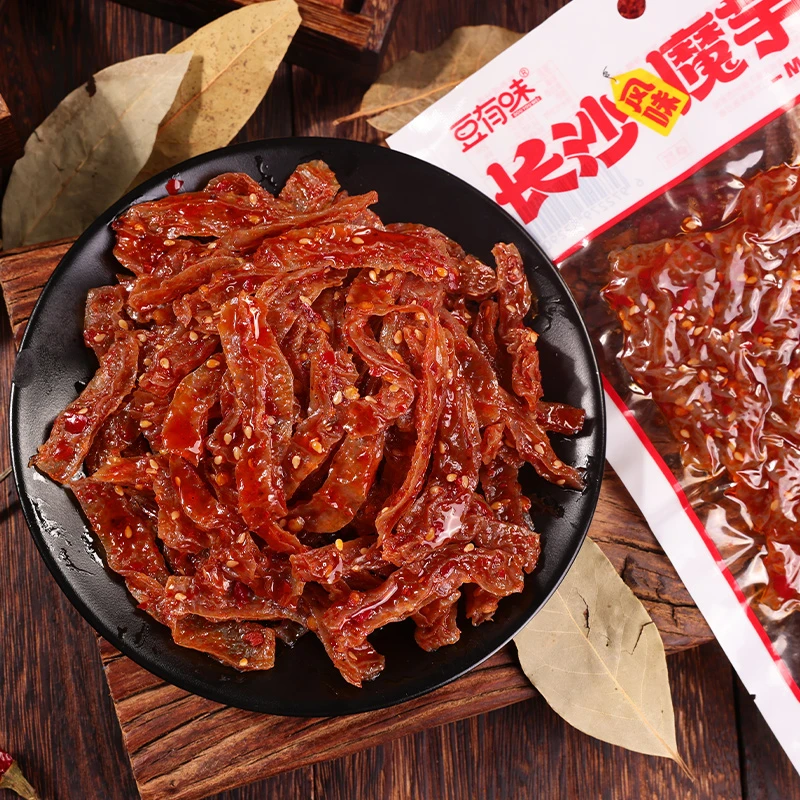 豆有味长沙魔芋干湖南特产麻辣休闲零食小吃香辣解馋魔芋爽香辣z