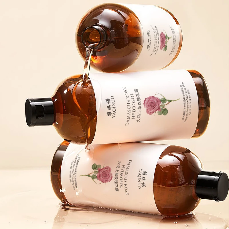 【大容量】大马士革玫瑰花纯露湿敷水补水保湿修护舒缓肌肤女爽肤水
