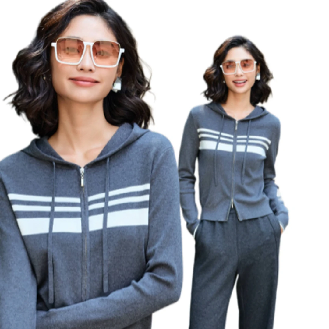 女装2023秋冬新款专柜正品国内针织衫53425休闲时尚运动显瘦春秋