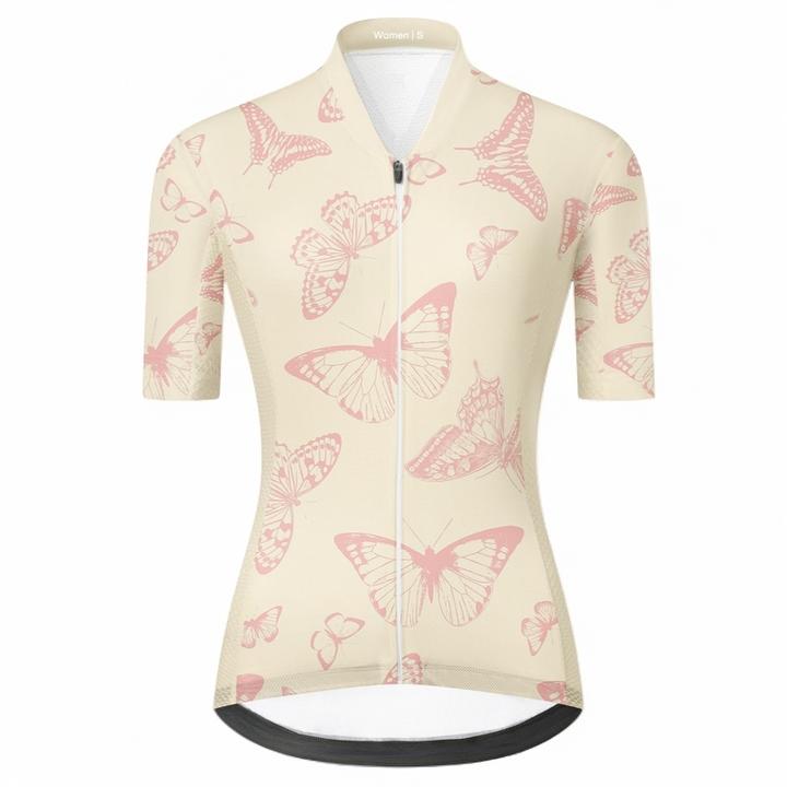 CA 新品女款短袖透气弹性舒适骑行服山地车服吸湿排汗自行车服