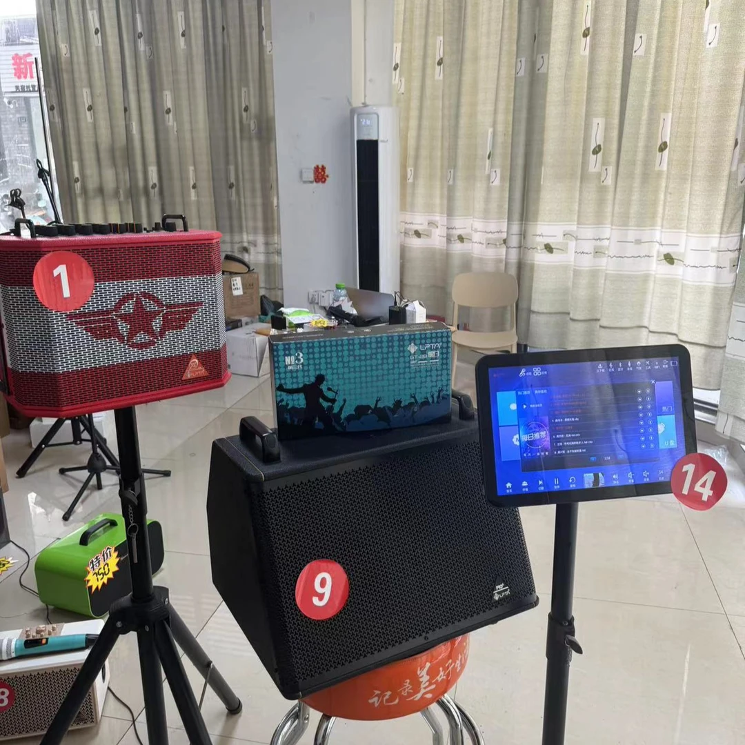 魔三音箱K歌套装魔三plusx+pro+点歌机99亲斤样机