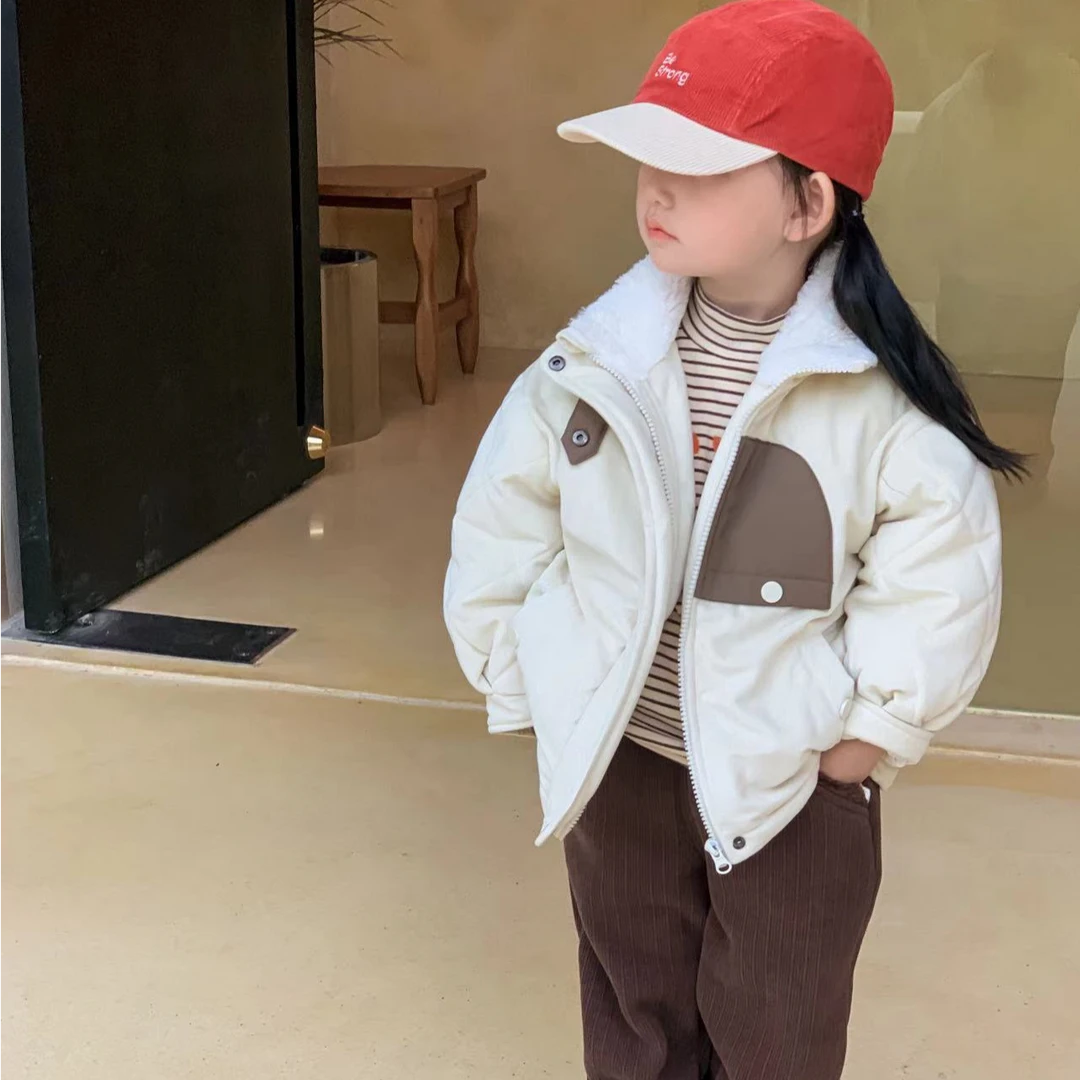 5830冬季韩版立领棉衣