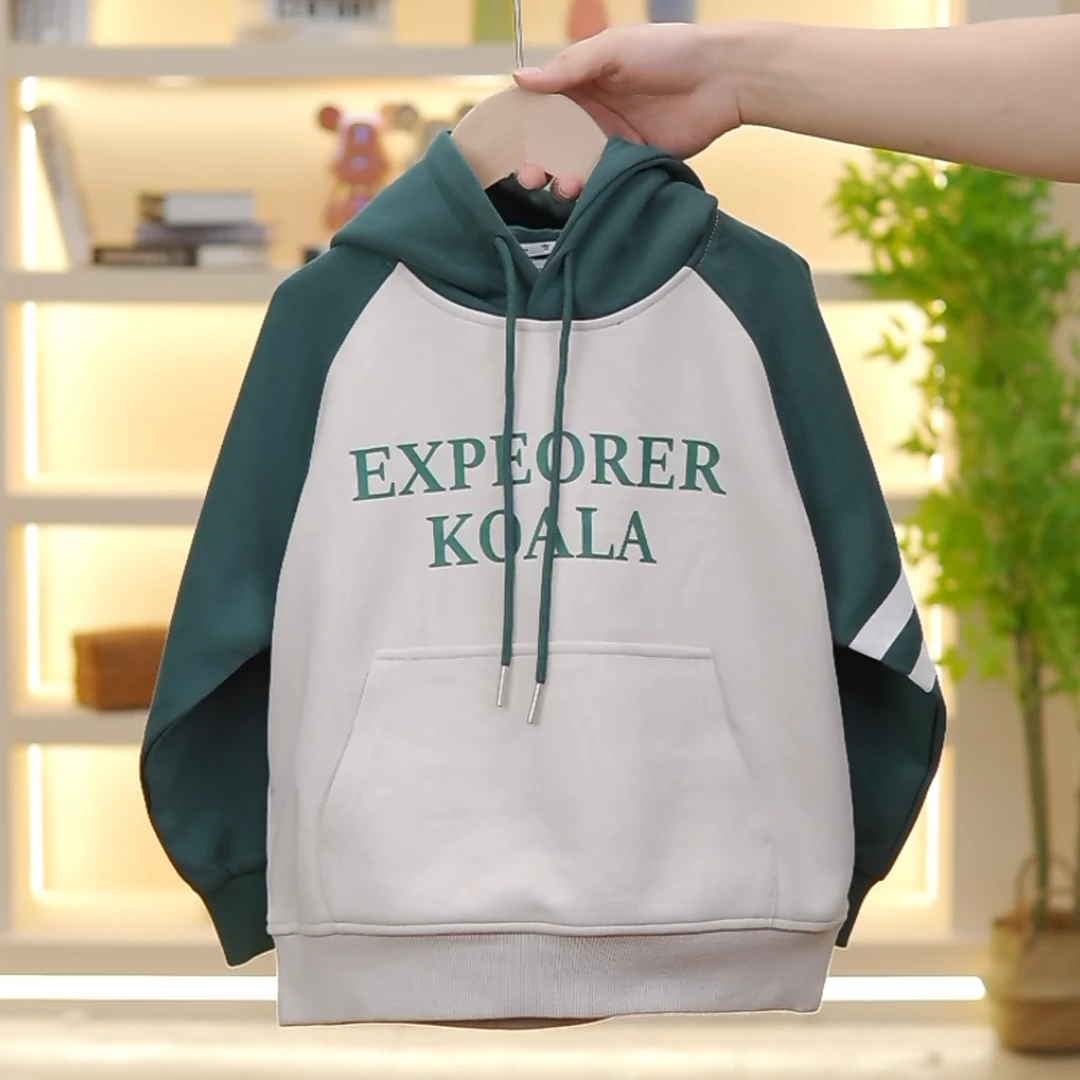 6837考拉连帽卫衣