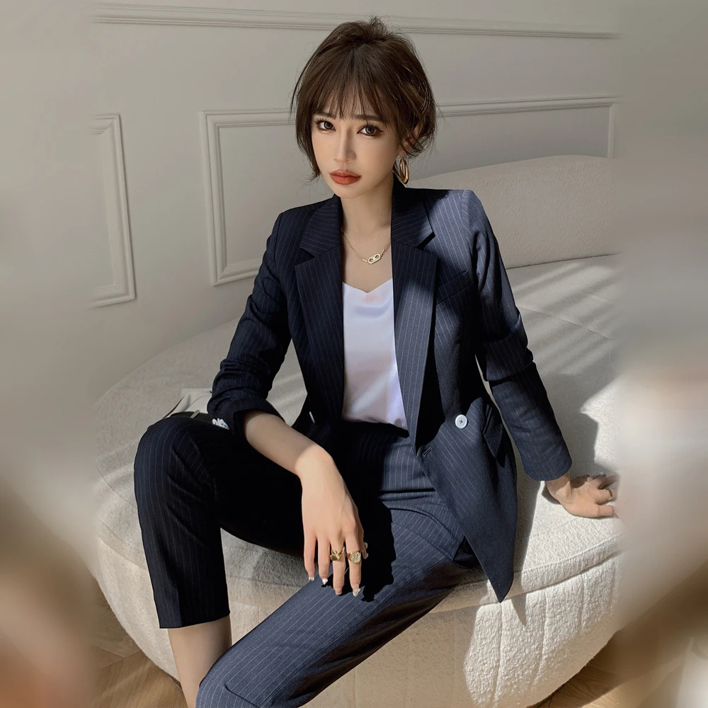 漫凌9337新款职场西装套装女气质高级感商务通勤小西服外套OL套装