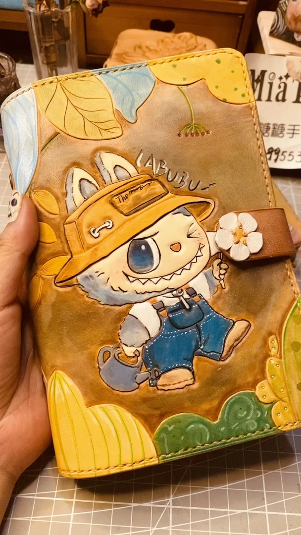 Labubu皮雕手帐本 此链接为定金
