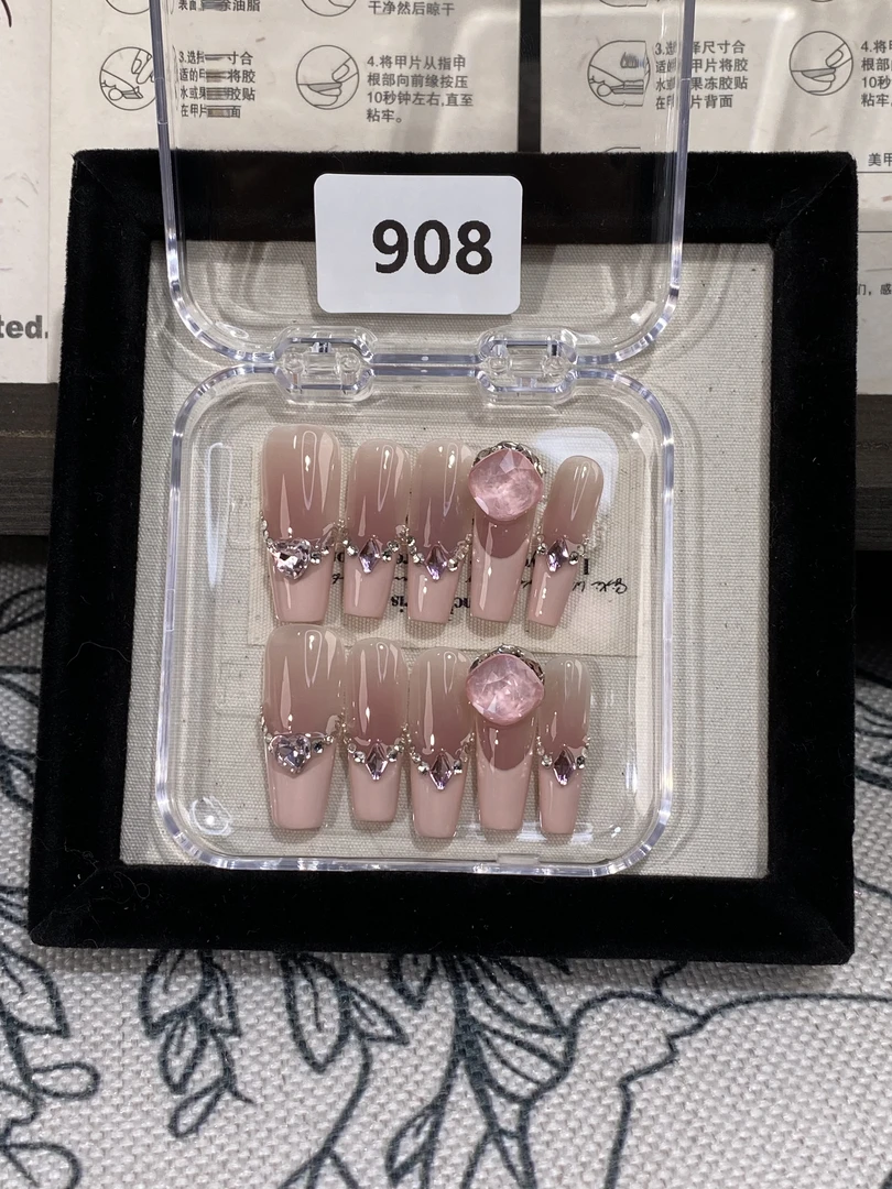 纯手工穿戴甲直播间下单有工具包908