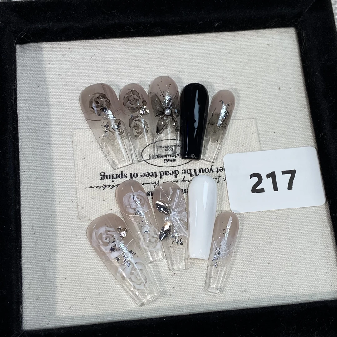 纯手工穿戴甲直播间下单有工具包0217