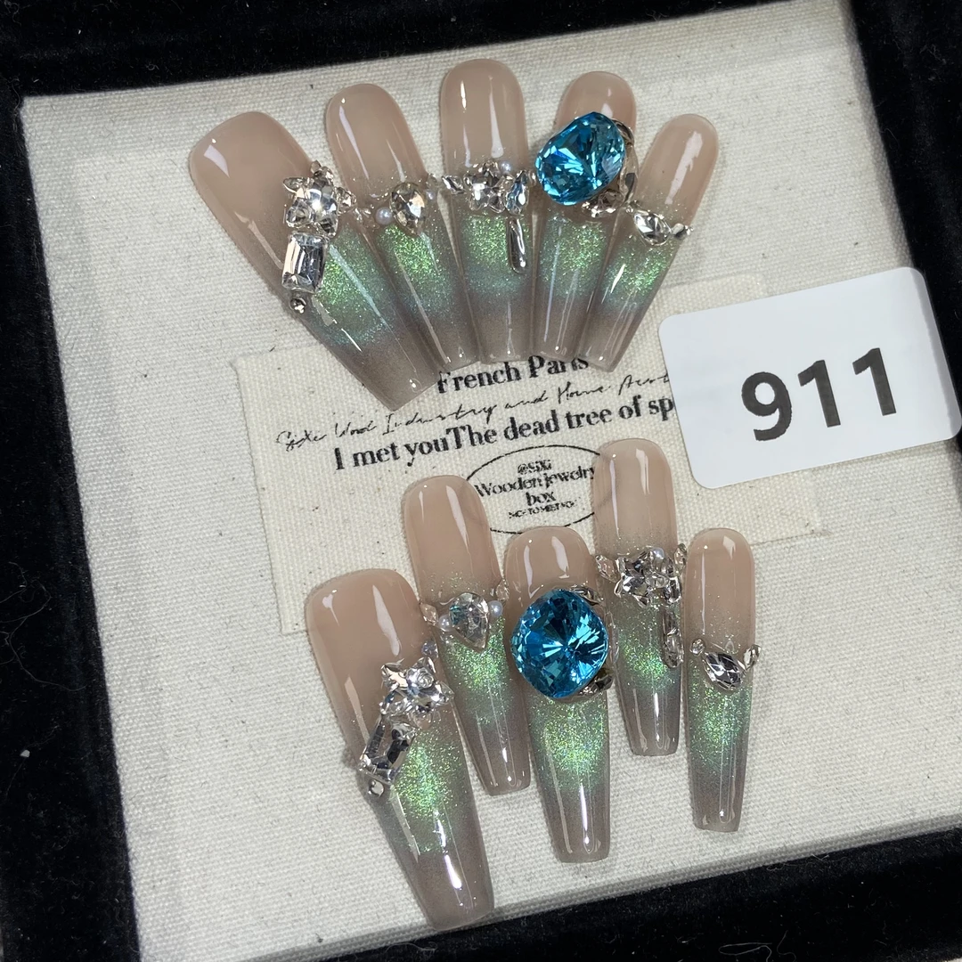 纯手工穿戴甲直播间下单有工具包911