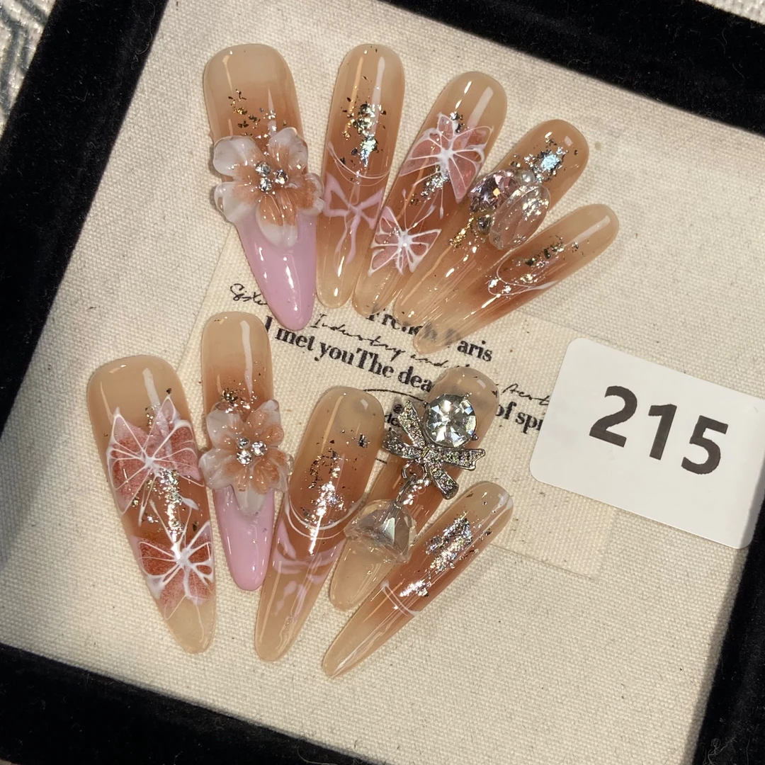 纯手工穿戴甲直播间下单有工具包0215