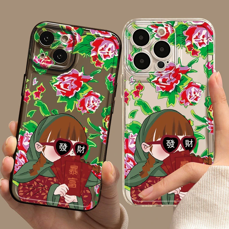 东北男孩太空壳适用苹果15手机壳iPhone14promax全包13高级12/11