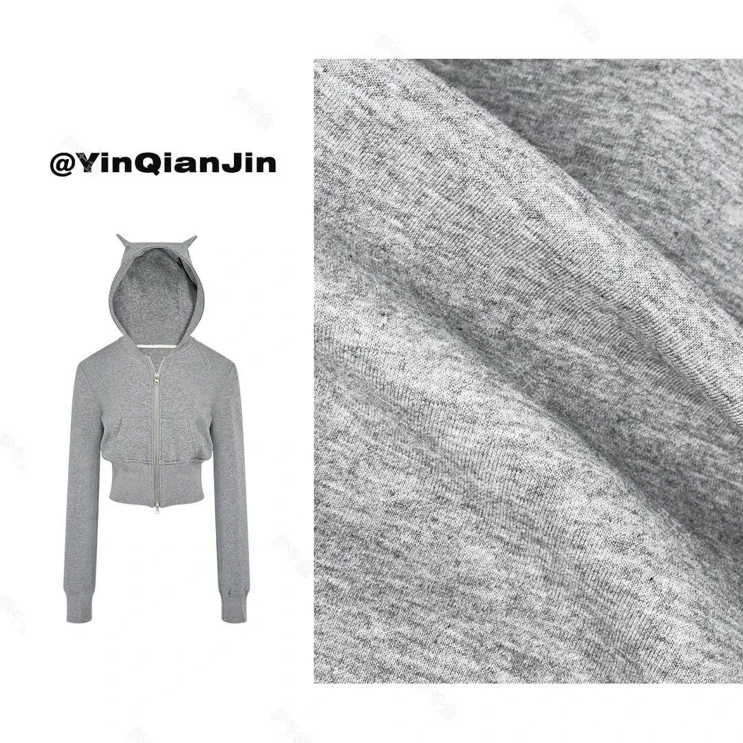 尹千金【Jennie练习室】原创小众设计师高克重趣味卫衣w240559