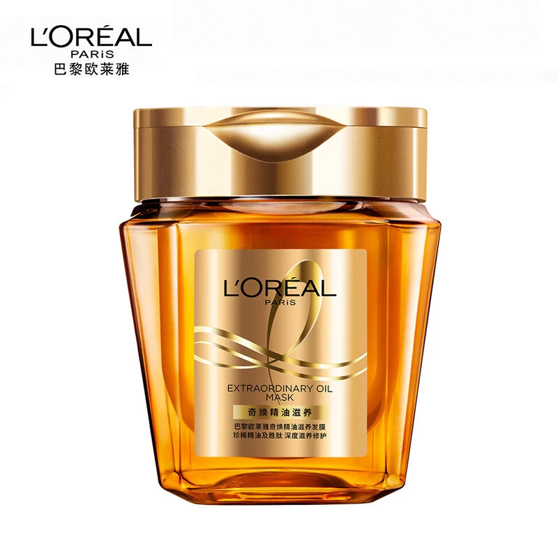 LORÉAL/欧莱雅润养黄金发膜奇焕精油护发免蒸防毛躁干枯受损