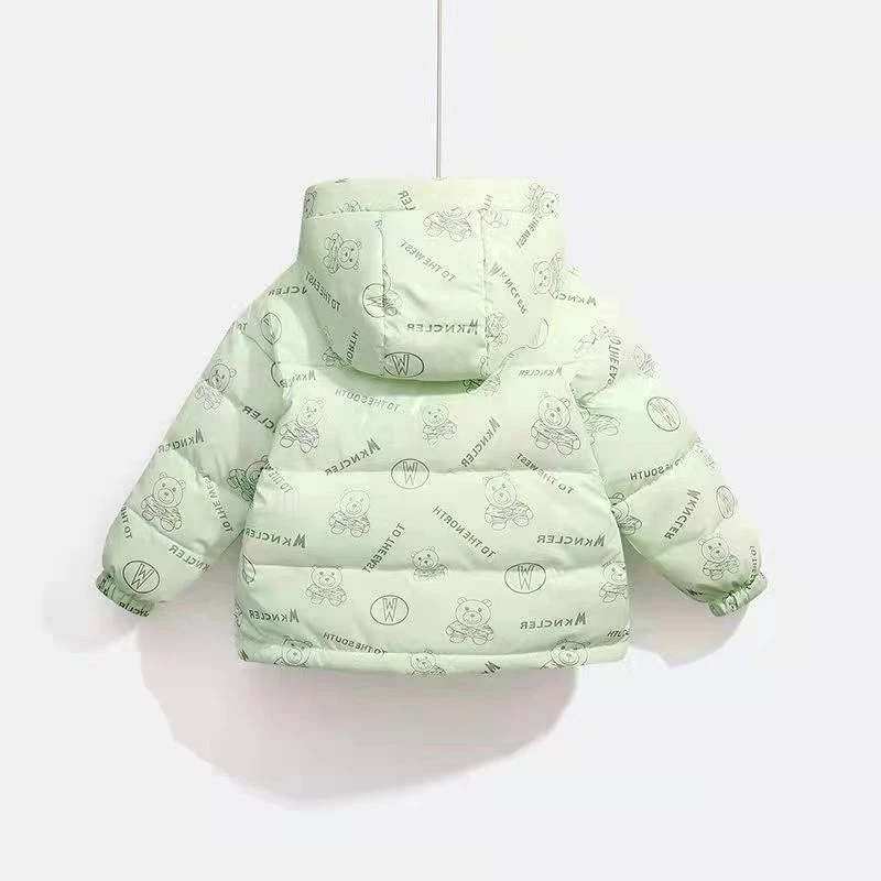 儿童白鸭羽绒服秋冬季新款男女童免洗加厚中小宝宝外穿休闲外套潮