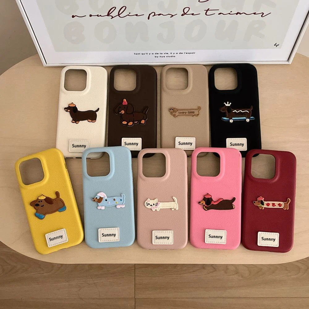 腊肠狗可爱16适用苹果17promax手机壳iPhone17Pro软14新款13女12