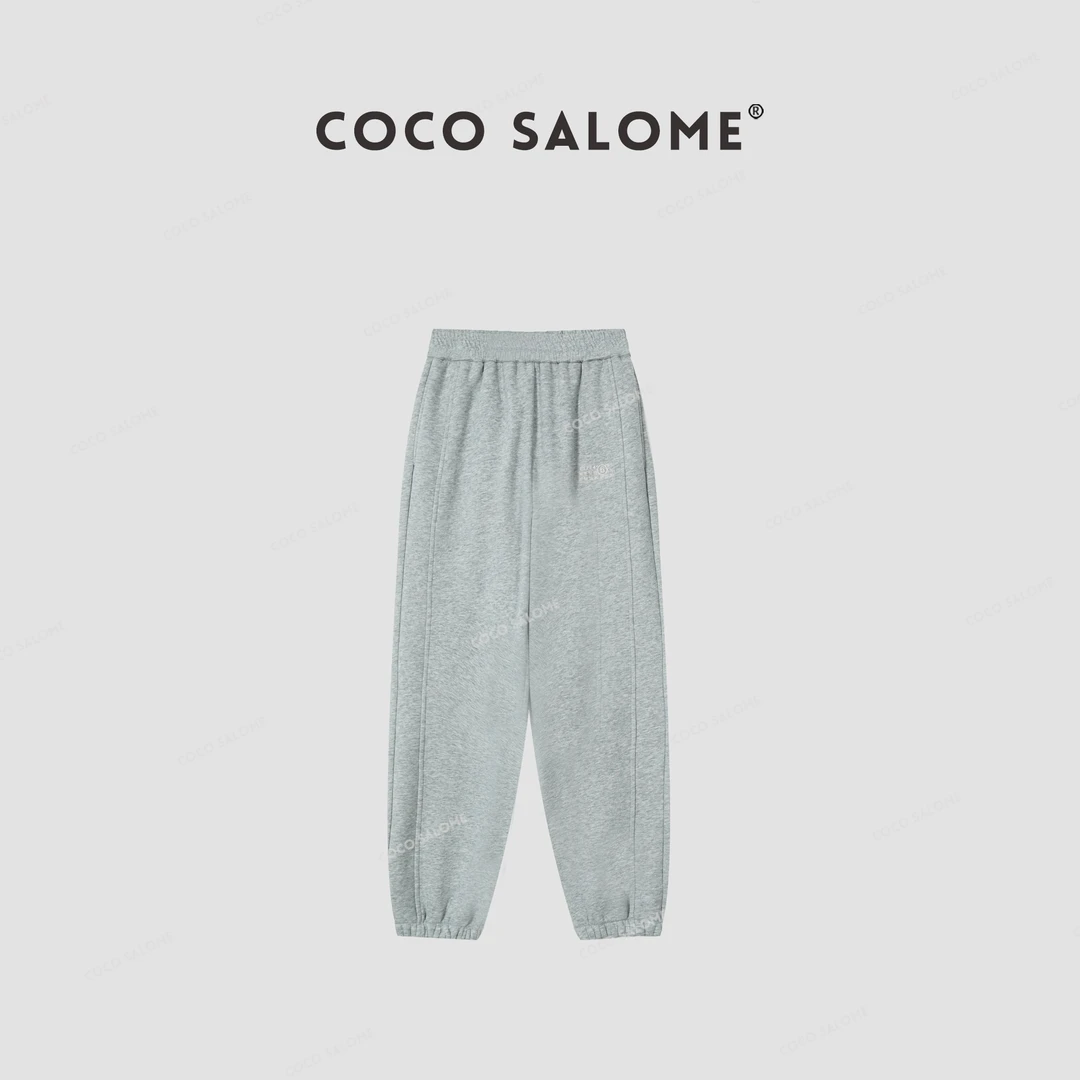 COCO SALOME⒁【人气选手】秋冬婴儿棉刺绣柔软亲肤休闲收脚卫裤512Y