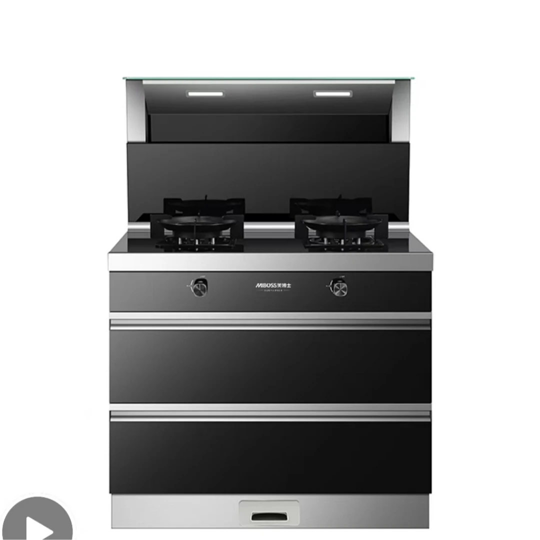 美博士三合一集成灶消毒柜一体灶多功能家用5.0KW大吸力保温菜板