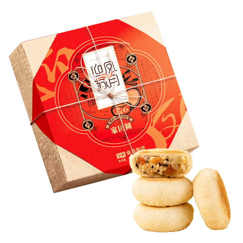 huamel/华美【发整整，到手20盒】320G迎凤家团圆苏式月饼