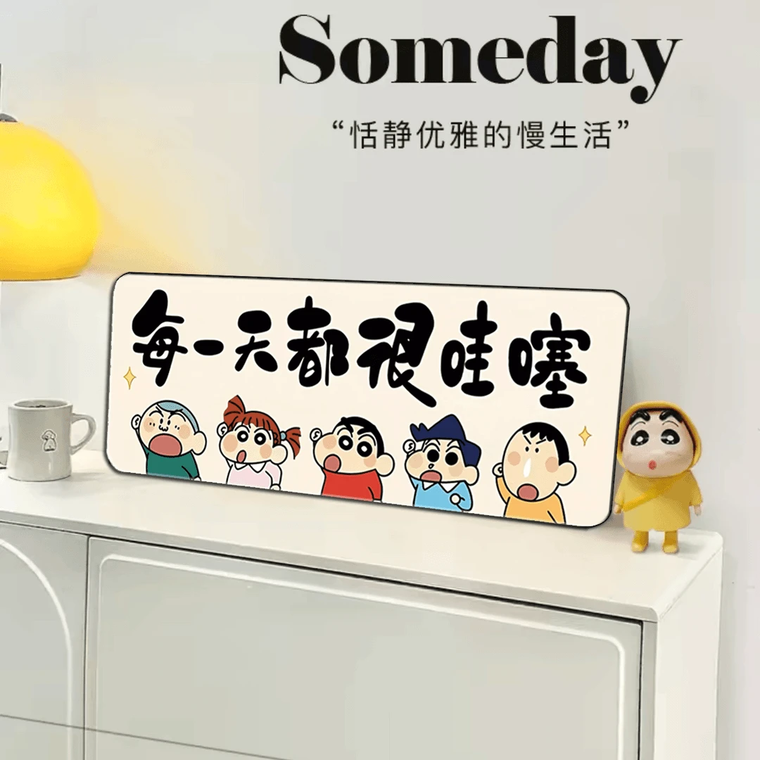 蜡笔小新摆台玄关装饰画房间改造小物件潮流摆件客厅摆件福利-20