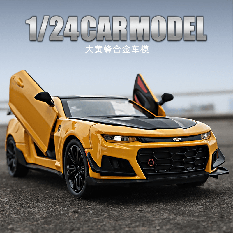 大黄蜂科迈罗合金车模型仿真汽车模型玩具车1:24精致收藏摆件礼品