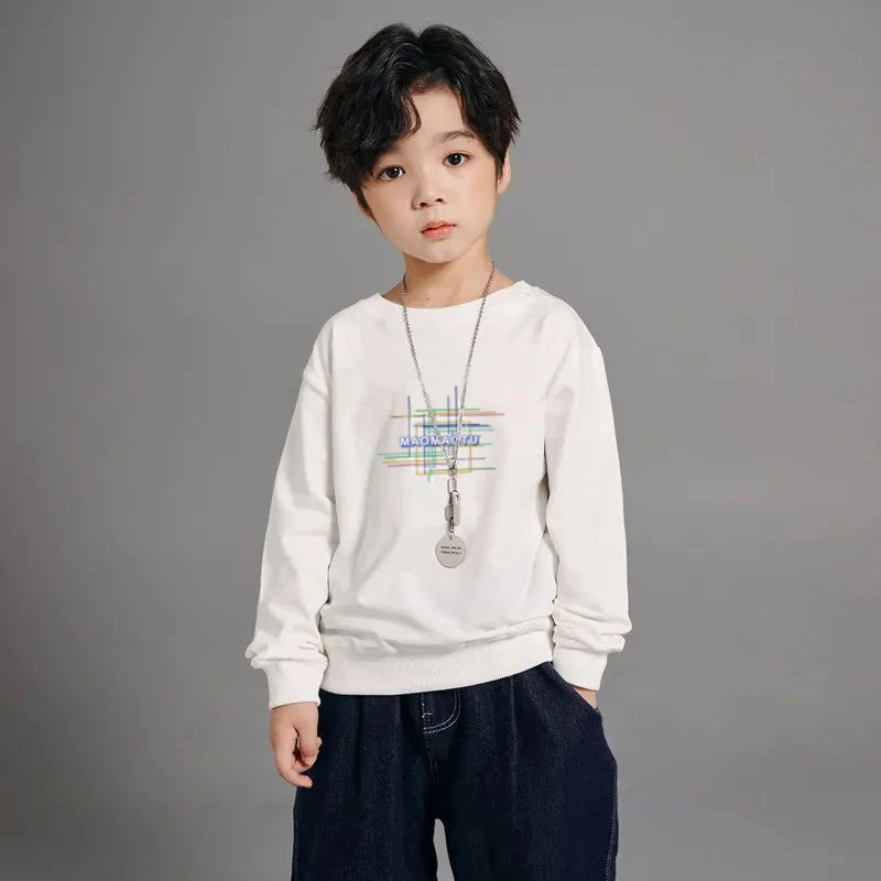 男童装卫衣长袖春秋款2025新款秋装儿童宽松中大童秋冬季加绒上衣