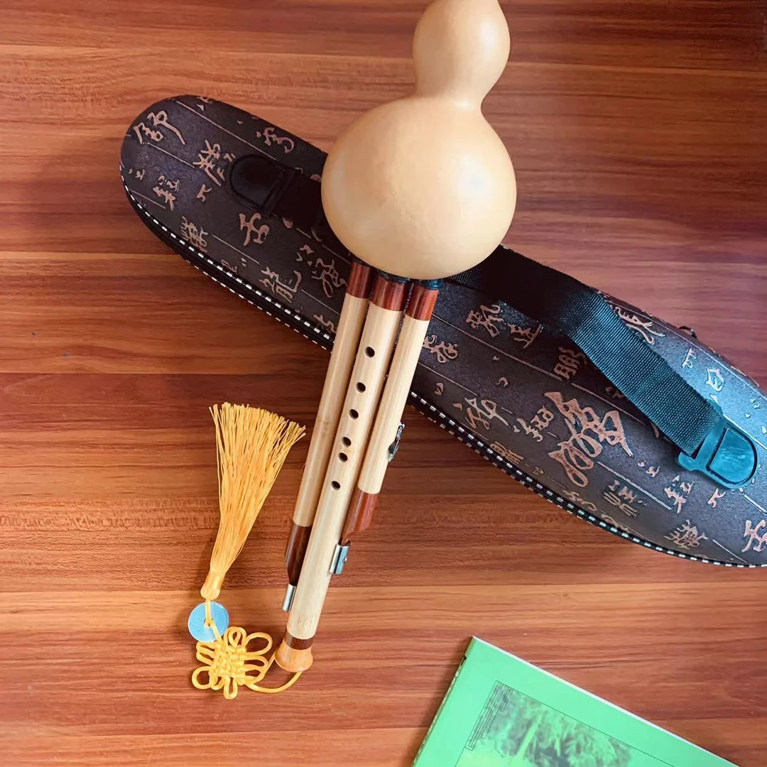 新品！小叶红檀香丝木葫芦丝，专业演奏型新品葫芦丝。