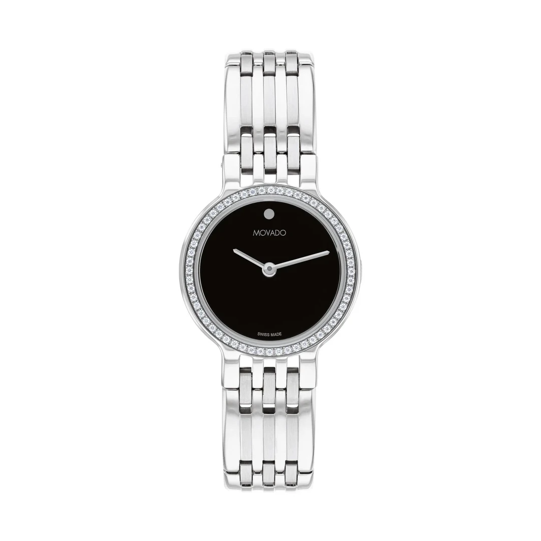 MOVADO/摩凡陀28mm  女款石英表 爱莎系列 带钻