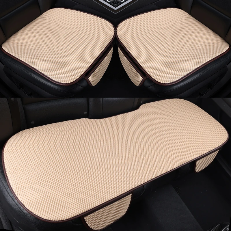 按摩网汽车坐垫专用单片四季通用半包座椅垫夏天透气通风单个座垫