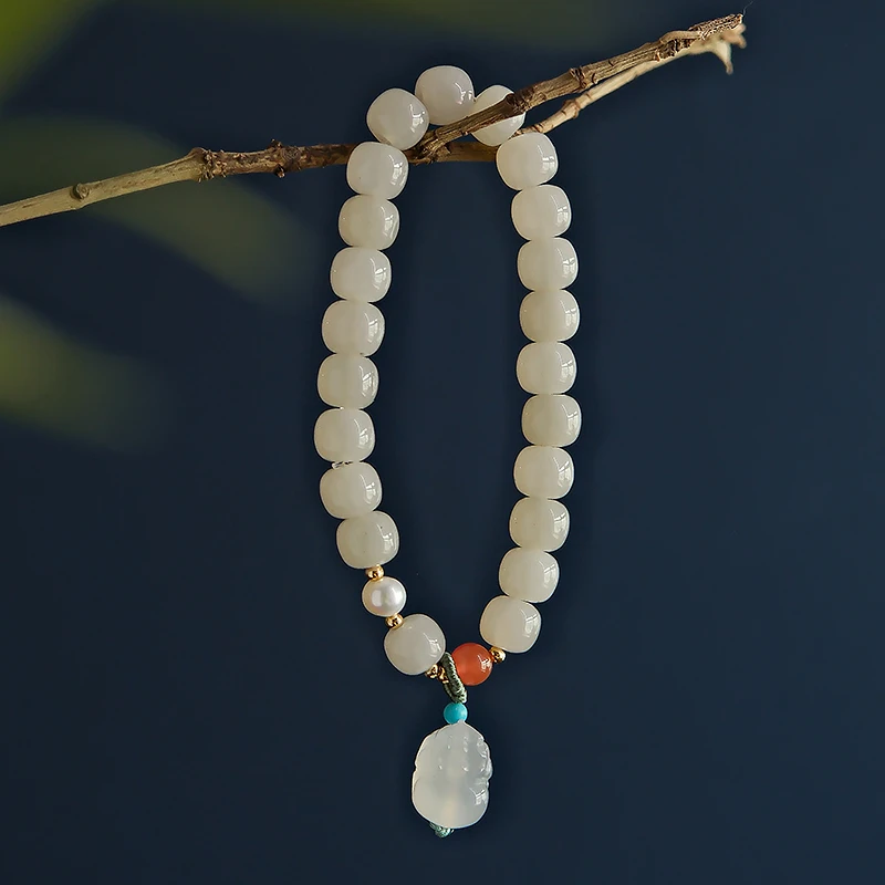 古风佘太翠搭配貔貅简约风手链 多样性发一-7146