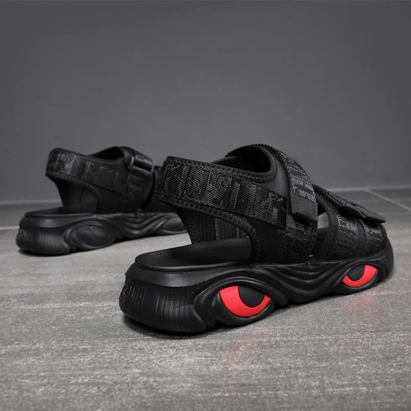 （狐奴）凉鞋男款夏季新款户外穿凉鞋男士时尚沙滩鞋潮流软底百搭