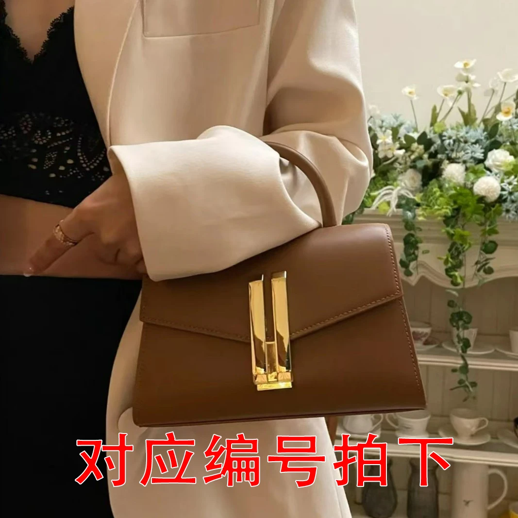 C051-C100【淼淼专属】时尚百搭高级感小众斜跨单肩女包