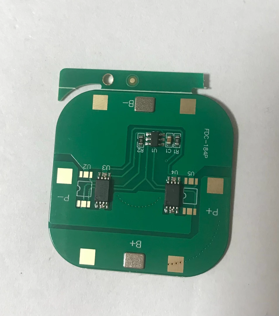 1个包邮 18650主副板锂电池保护板1串4并镀金板方形田字3.7v 4.2v