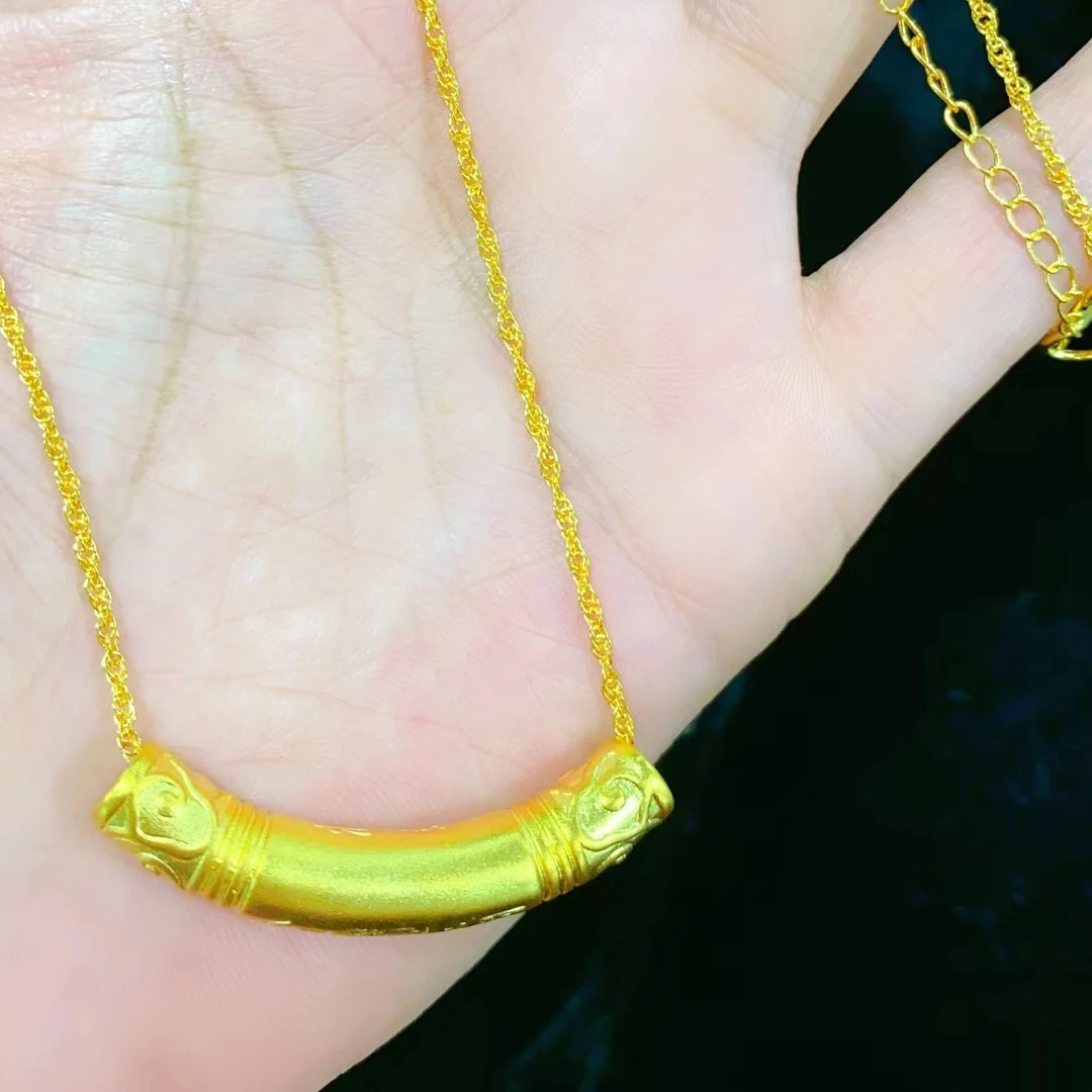 合金吊坠 【一立金沙 YLJS】如意 定制套链时尚