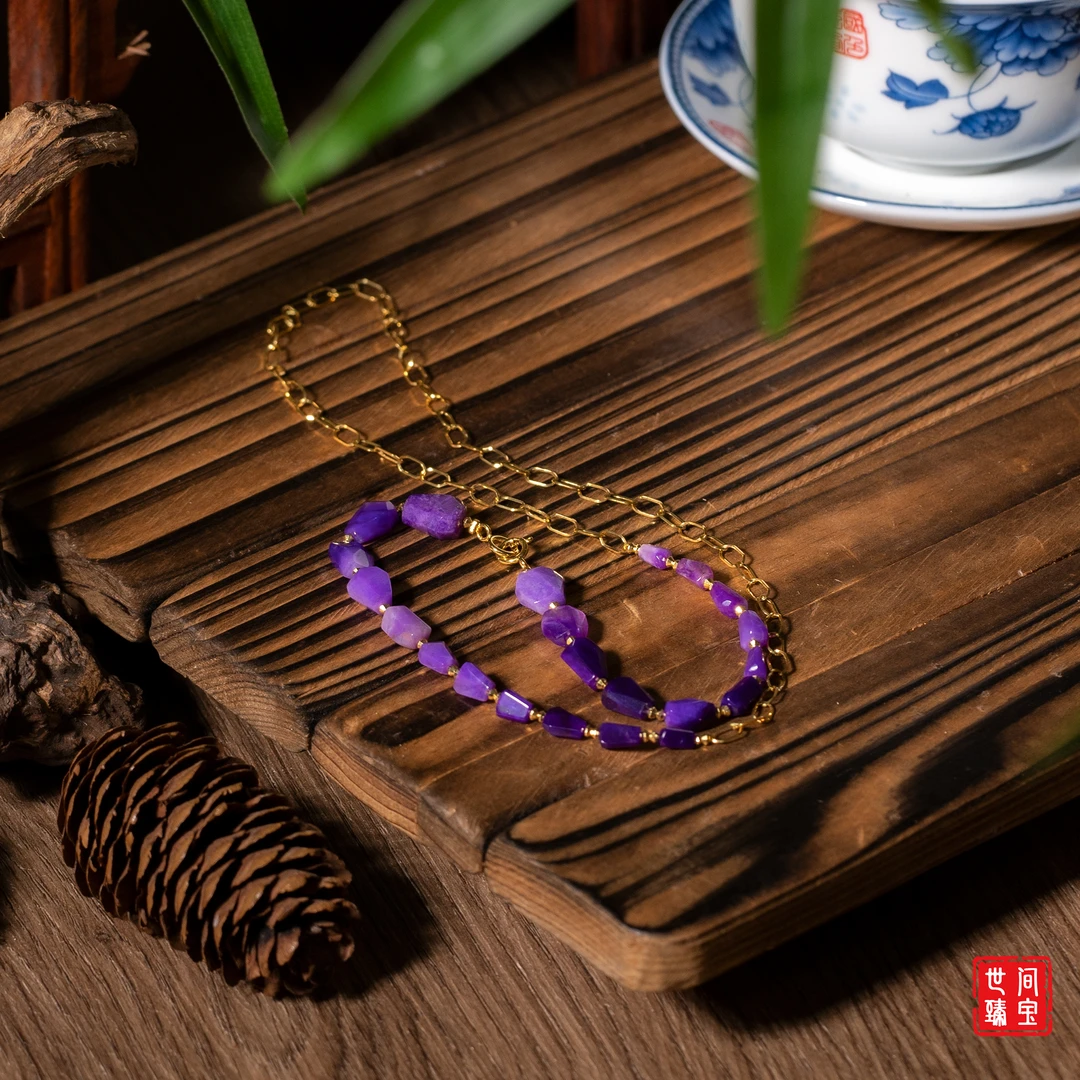 世间臻宝-星淳丨18K金冰料舒俱来万能链/长50cm/多样性发/P3139/0