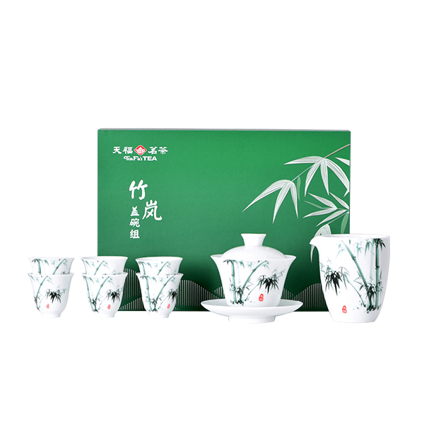 竹岚盖碗组